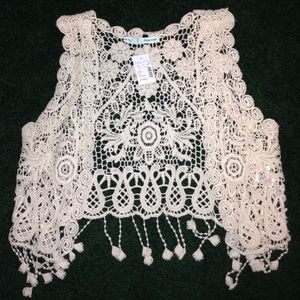 Crochet pullover size XS